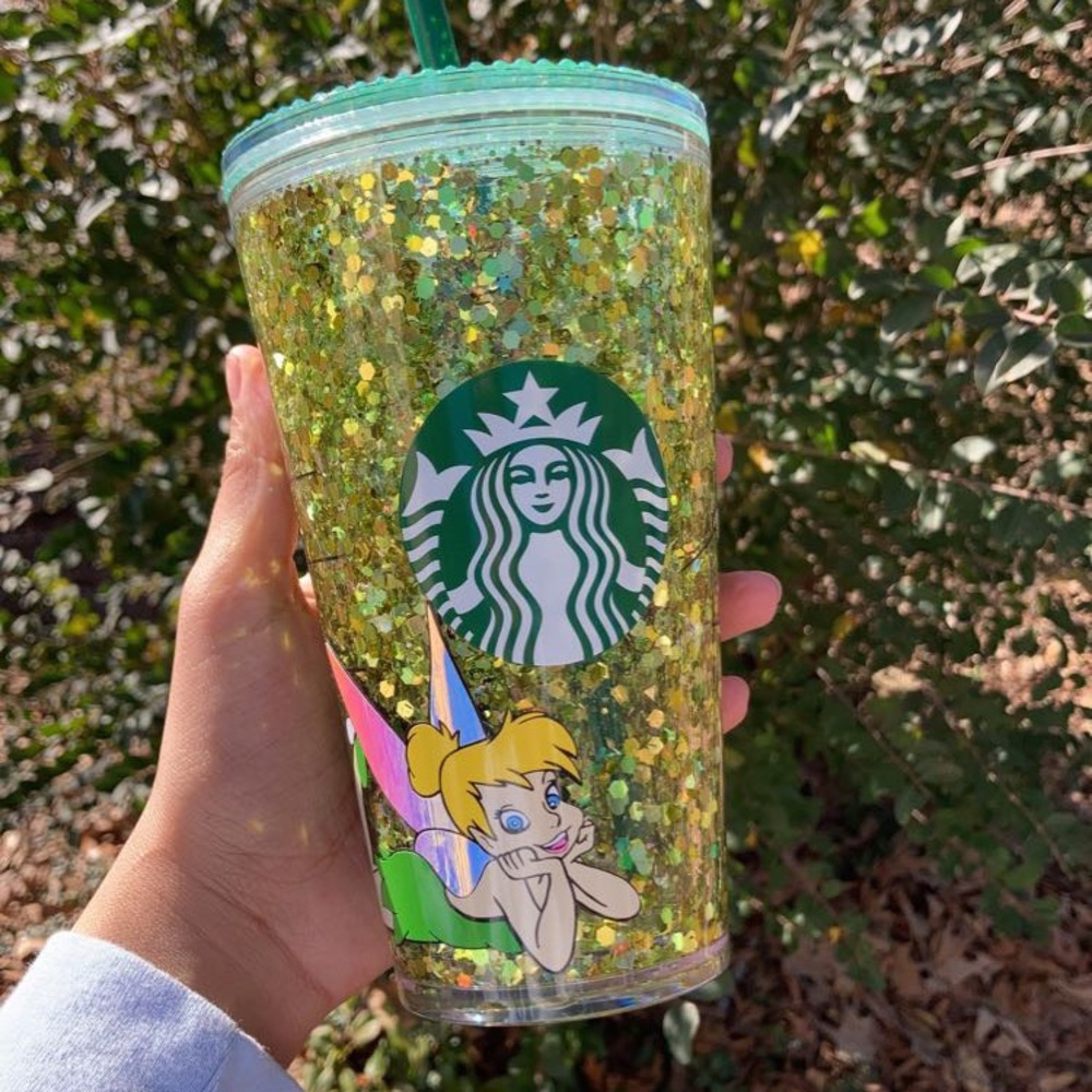 Starbucks Tinkerbell 16oz acrylic tumbler